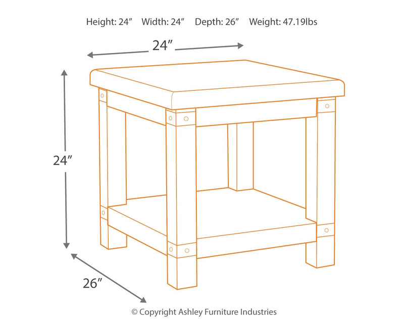Carynhurst End Table